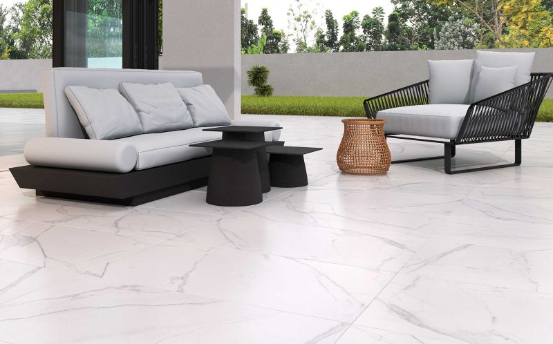 Spectrum Calacatta Alfresco Grey Porcelain Paving